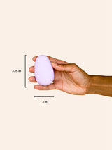 Je Joue Mimi MMURE Lilac Egg Vibrator Best Vibrator for Beginners Product Dimensions