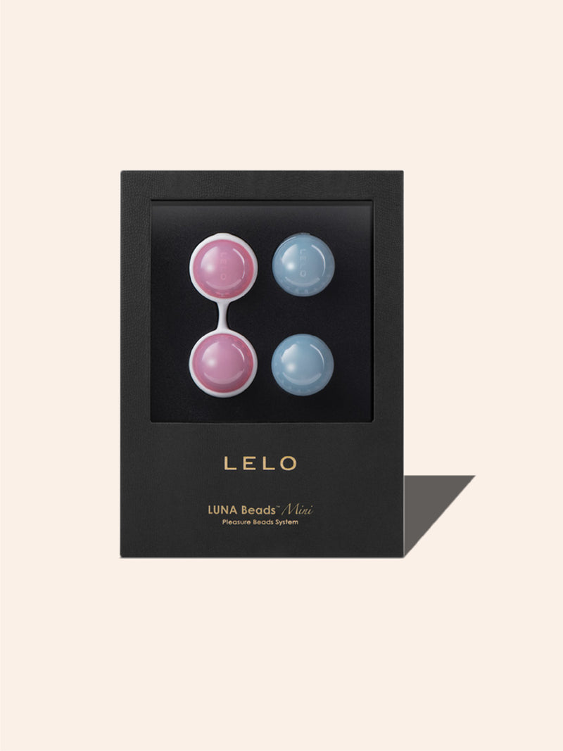 Lelo Luna Beads Mini Kegel Weights System MMURE Award Winning Kegel Exerciser Ben Wa Balls